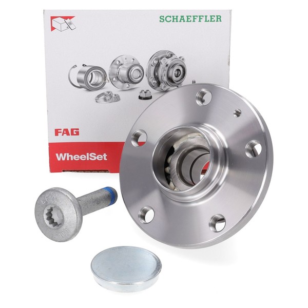 Fag Radnabe + Radlager FüR Vw Golf 5-7 Audi A3 Leon Octavia 3 Hinten 5Q0598611-image