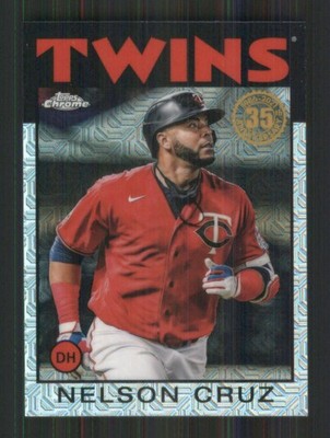 2021 Topps Update '86 Topps Silver Pack #86C-30 Nelson Cruz 41989