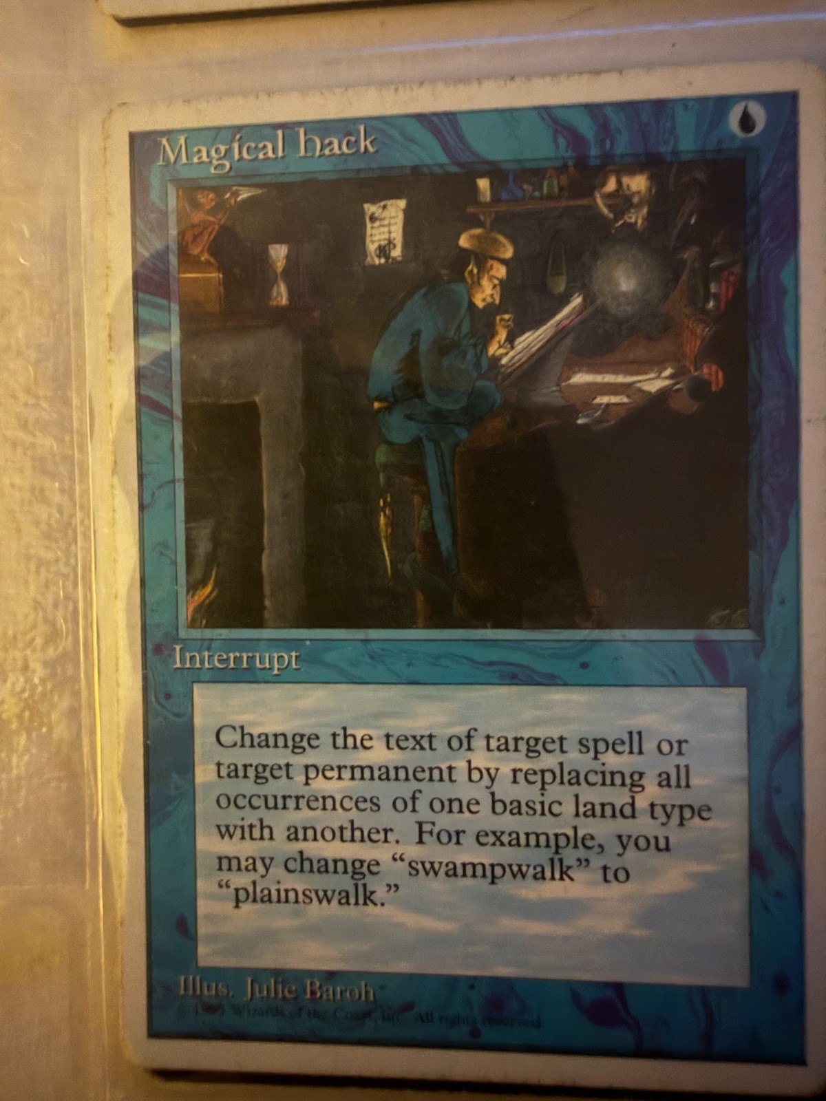 Magic: The Gathering Instant Magical Hack Magical Hack Rare Regular