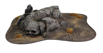 Laser Terrain - Chaos Wastelands Scatter Rocks 28mm Wargames Old World Scenery