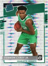 2020 Panini Donruss Optic #198 Vernon Carey Jr. Pulsar Silver Prizm Rookie RC