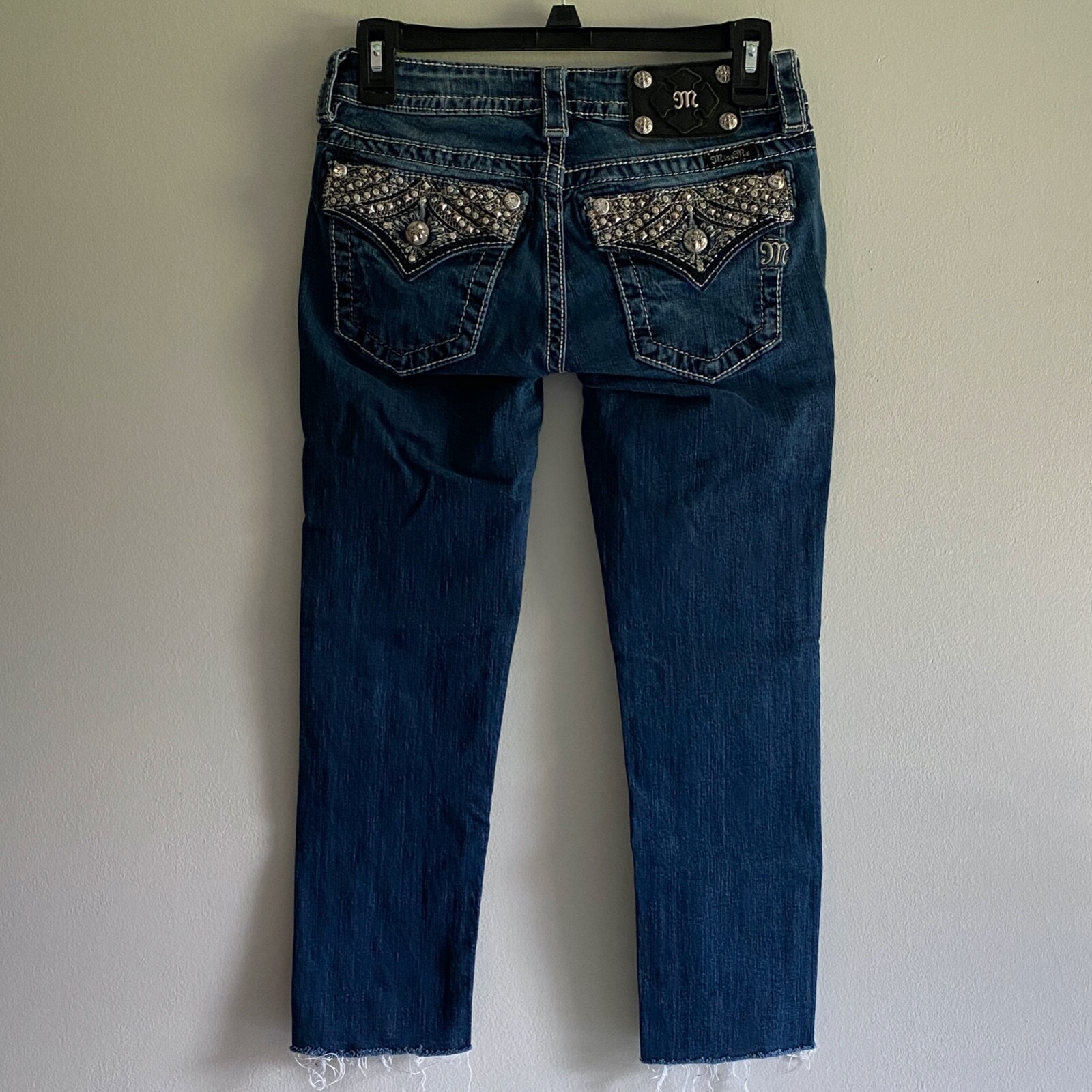 Deep Sea Rhinestone Capri main image 1