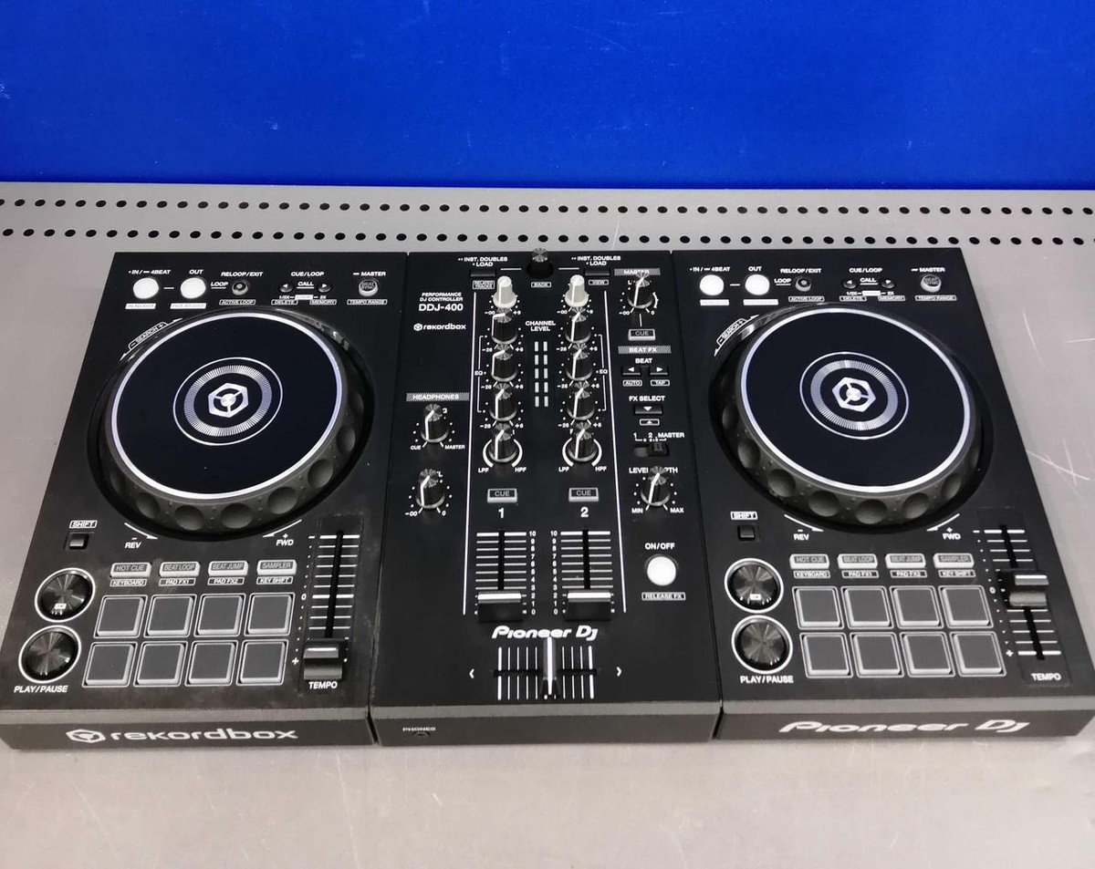 Pioneer DJ DDJ-400 Black DJ Controller 2-channel rekordbox
