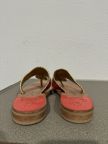 Sandalias Navajo Jack Rogers Palm Beach - Coral y Blanco - 6 - Imagen 5 de 10
