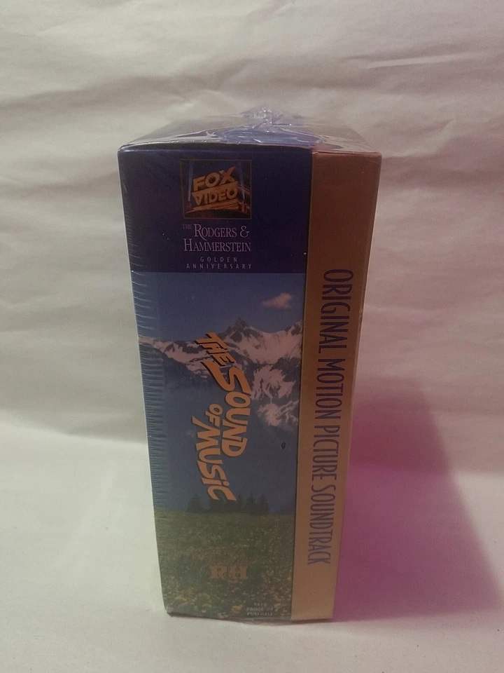 Sound of Music VHS and cassette. Golden Anniversary. Sealed with watermark - Image 3 of 4