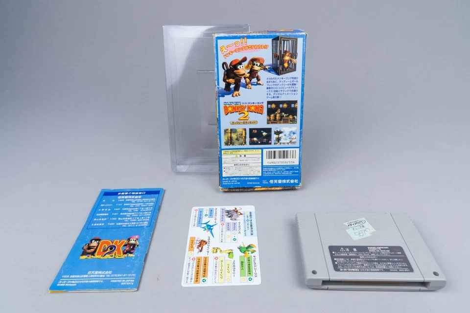 Super Famicom *Super Donkey Kong 2* SFC OVP mit Anleitung NTSC-J - Bild 2 von 4