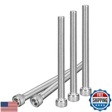 DTGN M6x100mm Socket Head Cap Screws Bolts, 10Pcs 304 Stainless Steel 18-8, M