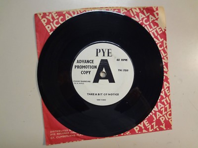 TIME:Take A Bit Of Notice-Every Now & Then-U.K. 7'' 66 PYE Records LTD.7N 17019DJ