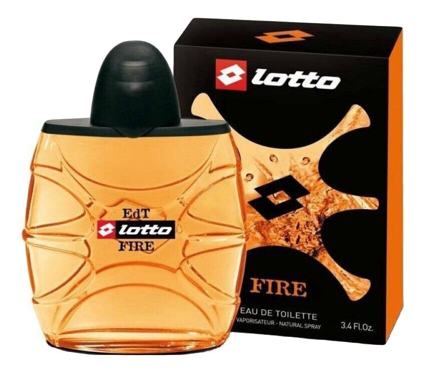 Lotto Fire Eau de Toilette pour homme en vaporisateur de 100ml