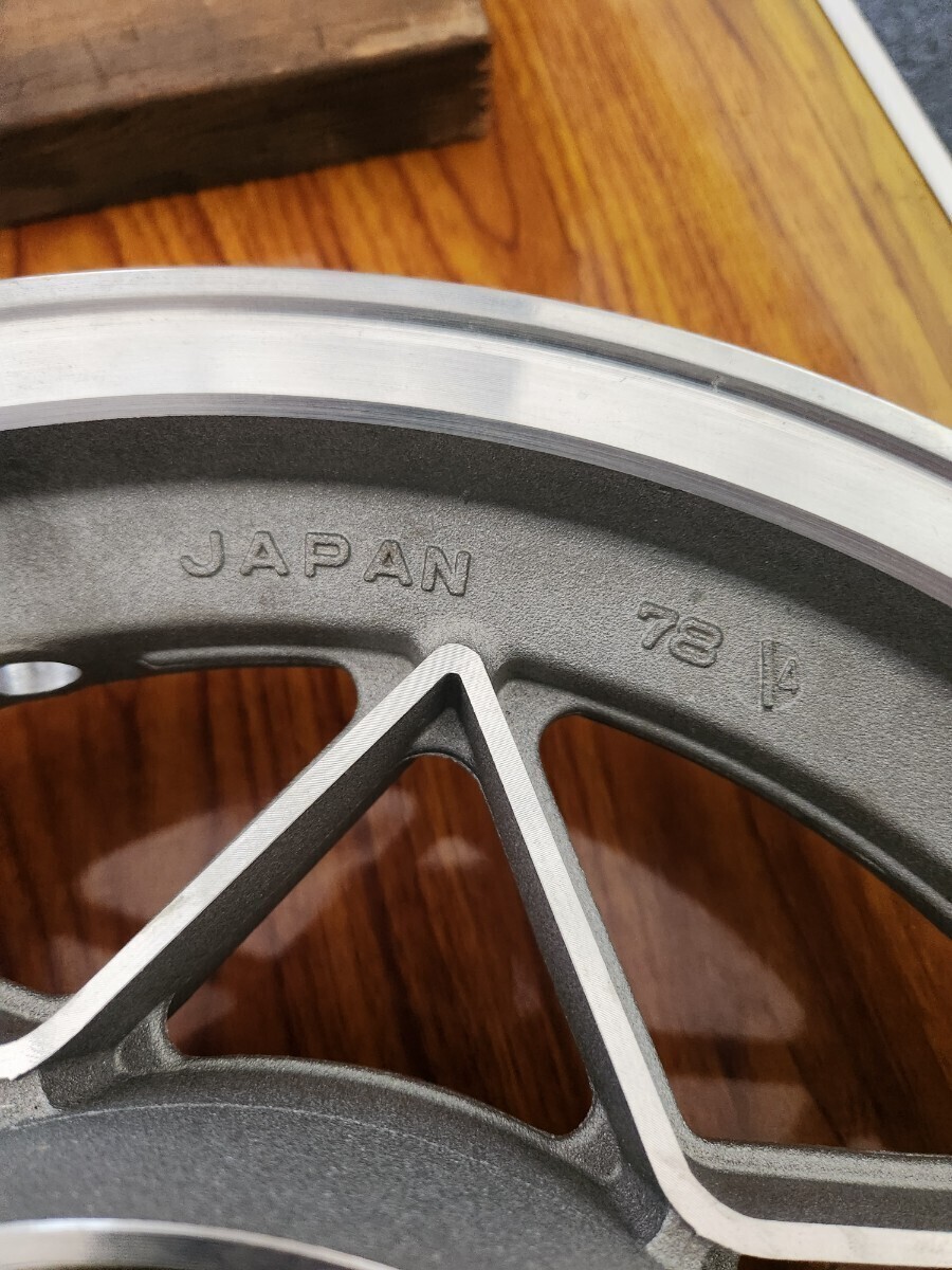 Honda CB750K7/F Henry Abe Seven Star Mag Wheel 16x3.00 Honda CB750K7/F Henry Abe Seven Star Mag Wheel 16x3.00