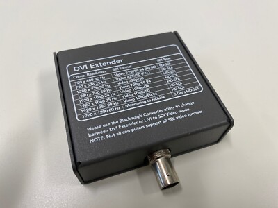 その他 Blackmagic Design DVI Extender Black magic design - DVI Extender | eBay