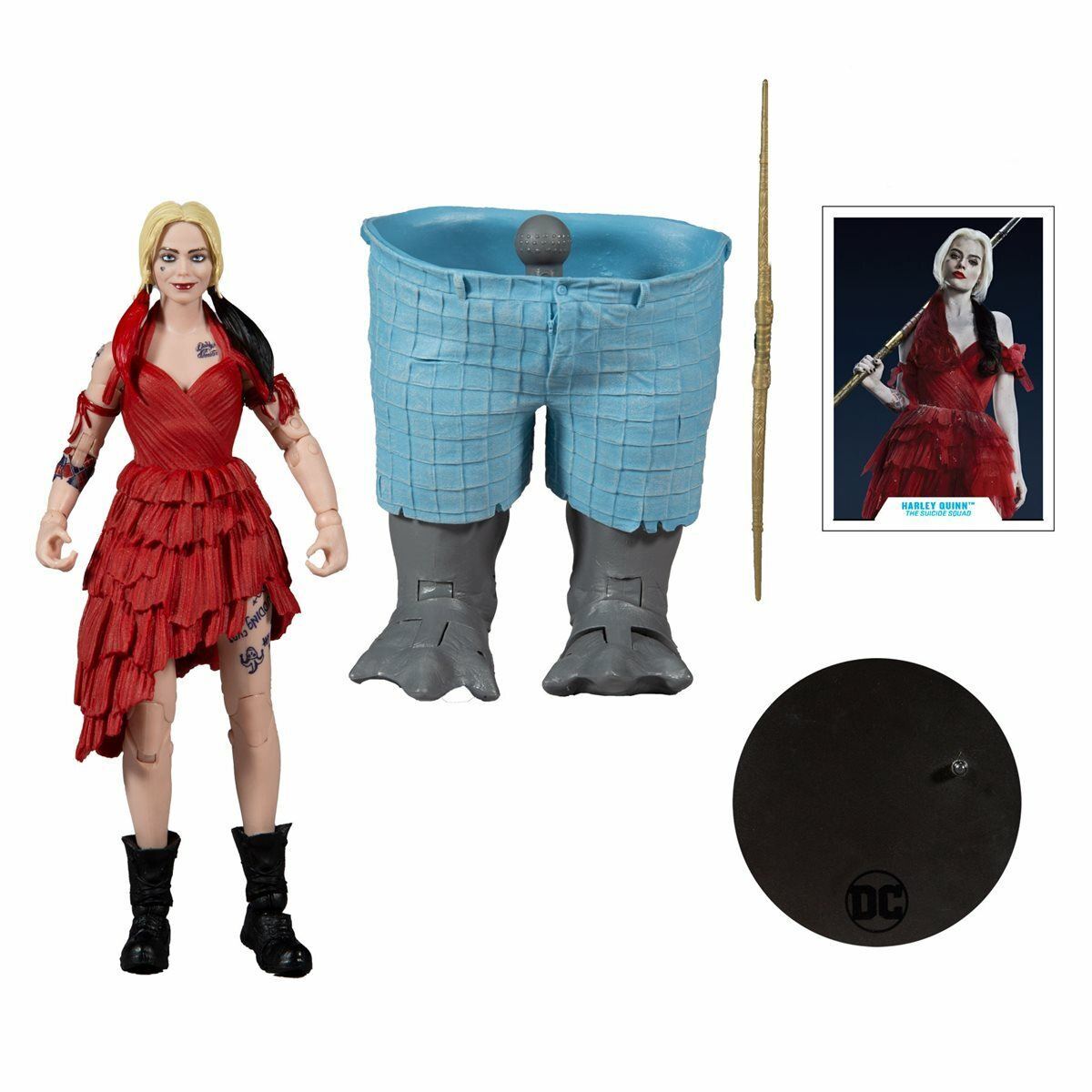 DC Build-A Wave 5 Suicide Squad Movie Harley Quinn Action Figure