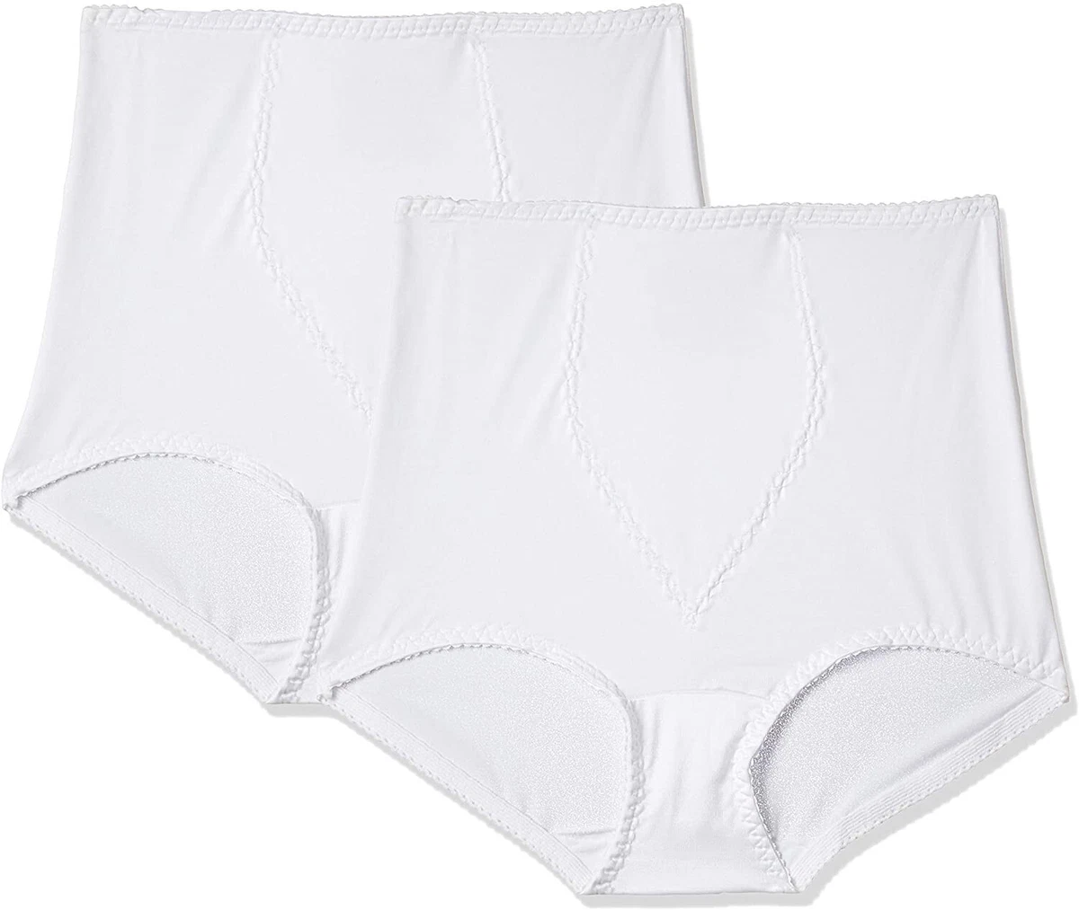 Hanes Shapewear Women's Light Control 2 Pack Tummy Control Brief