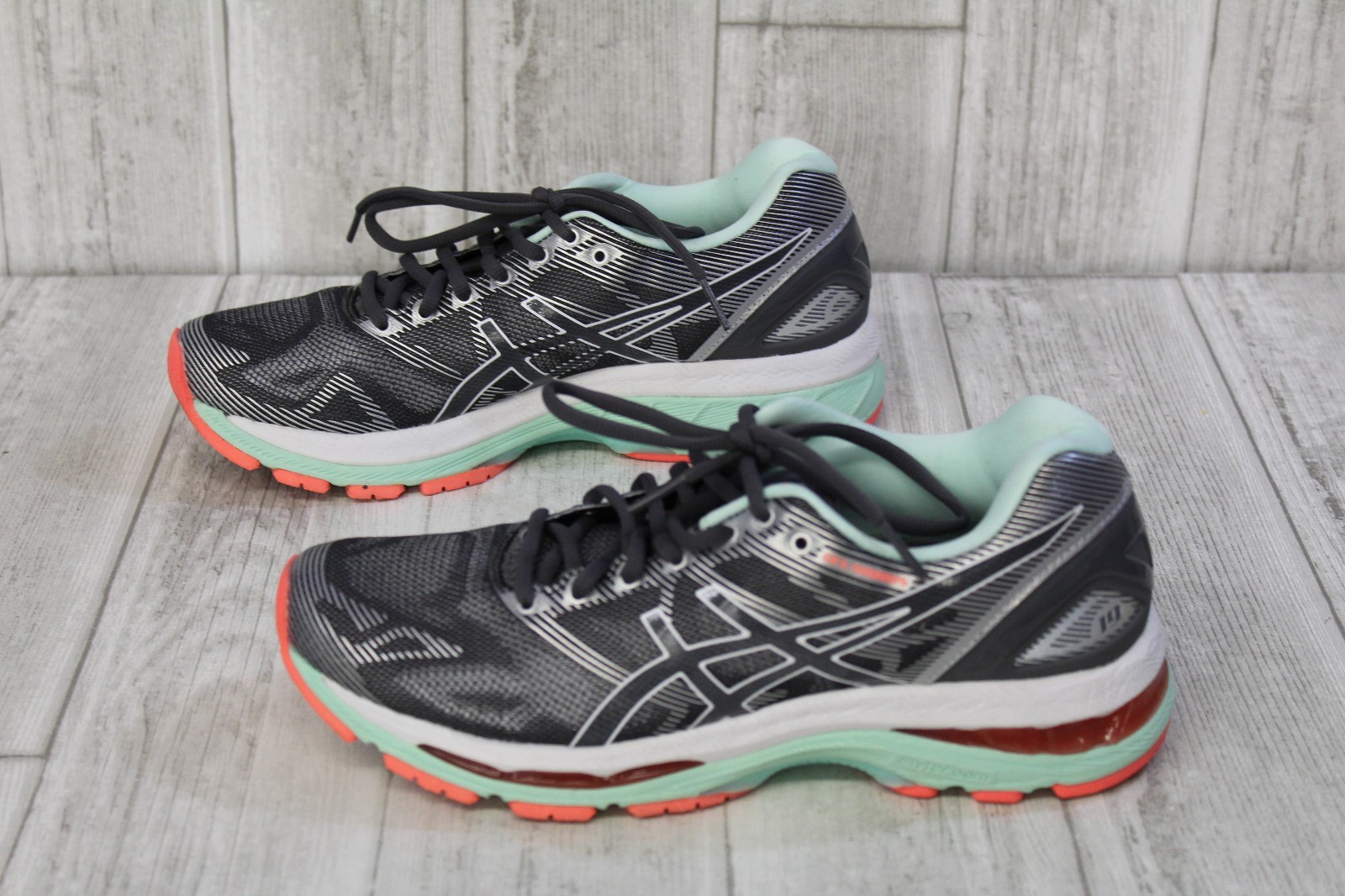 ASICS GEL-Nimbus 19 19 19 Running Chaussures -femmes Taille 8(2A) Gris a2e115 ASICS GEL-Nimbus 19 19 19 Running Chaussures -femmes Taille 8(2A) Gris a2e115