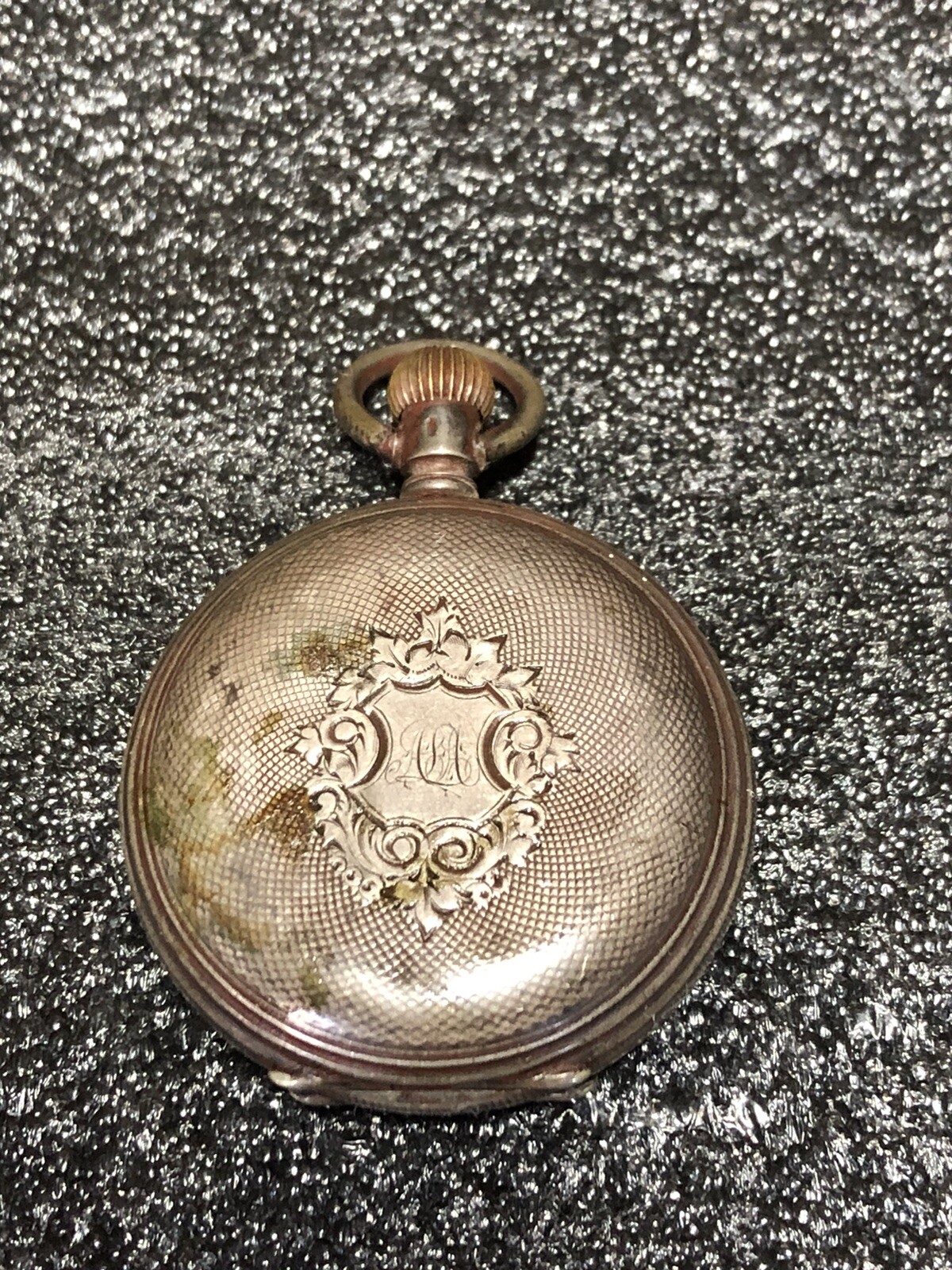 Vintage 800 Solid Silver Continental For Parts - image 1