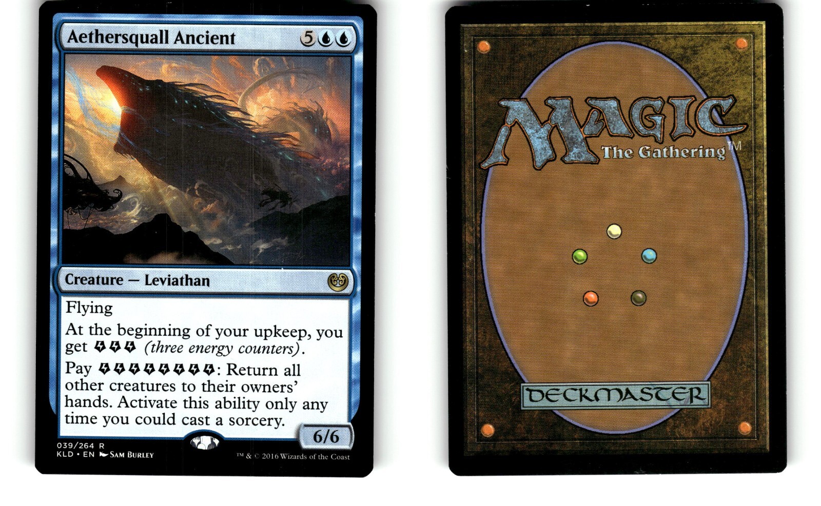 MTG Kaladesh KLD Card Aethersquall Ancient 039/264 R