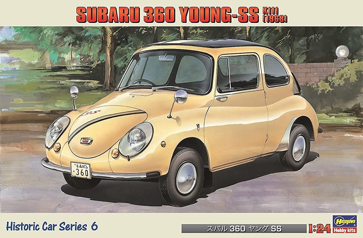SUBARU 360 YOUNG-SS 1/24ハセガワ完成品 Hasegawa 1/24 Subaru 360 Young SS Plastic Model | eBay