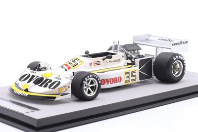 New Tecnomodel March 761 #35 SWEDEN GP 1976 1:18 Model Car White TM18-222E KidBX