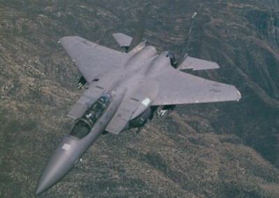 United States Air Force USAF F-15E Strike Eagle - postcard