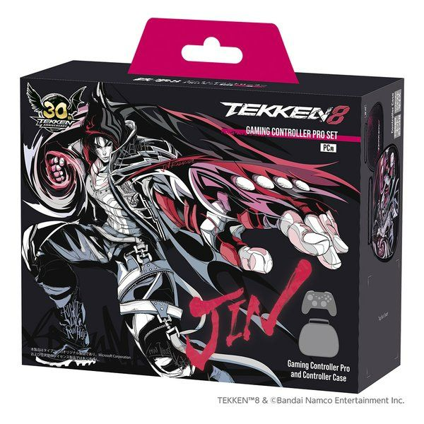 TEKKEN 8 Jin Gaming Controller PRO Set PC Nintendo Switch JIN New