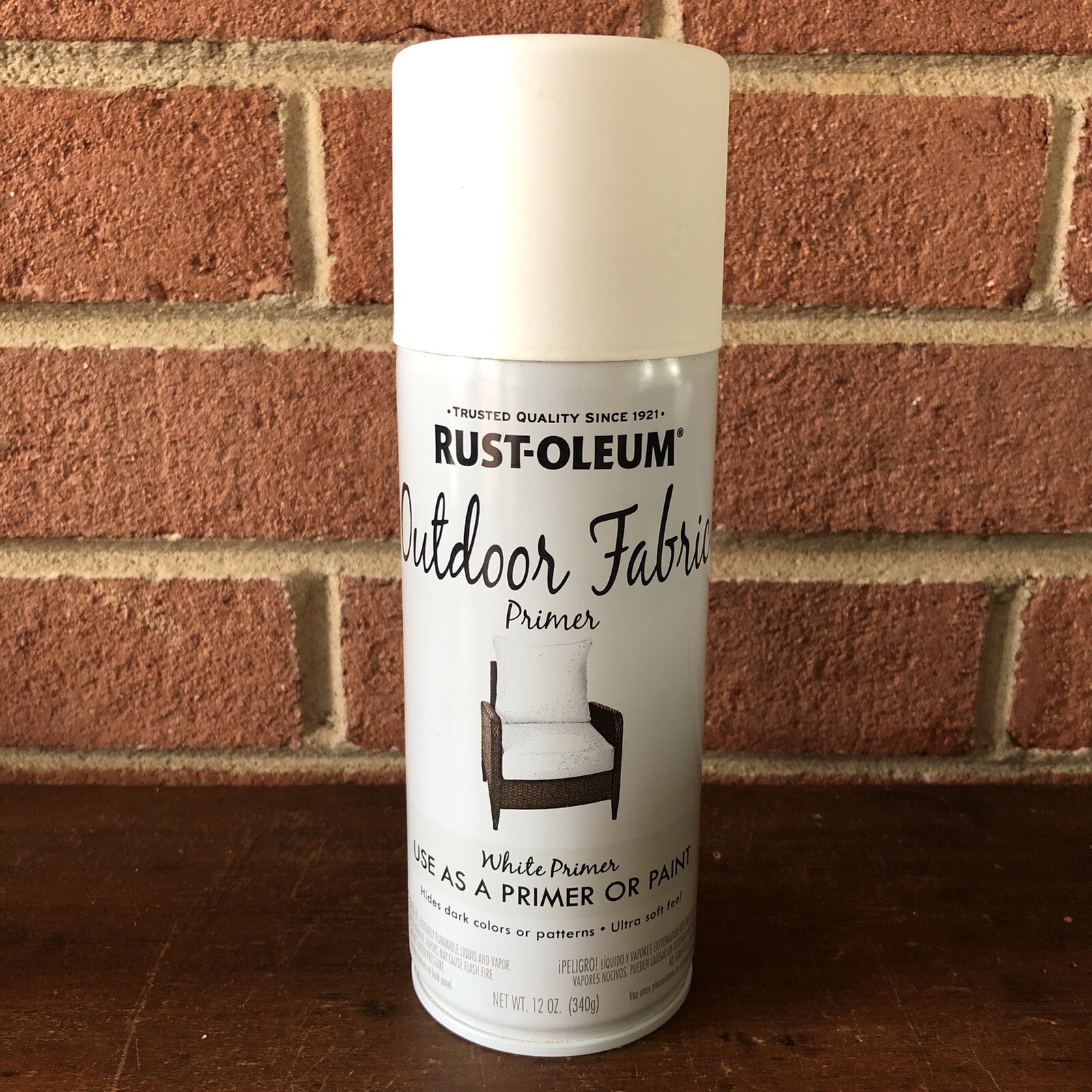1 Can of RustOleum Outdoor Fabric WHITE Primer or Paint 356101 eBay