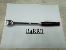 Snap-on Tools USA NEW 1/4" Drive RED Soft Grip Long Handle Ratchet THLL72R