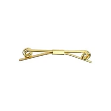 Necktie Tie Clips Collar Bar Shirt Collar Stay Tie Pins Cravat Clips Gold