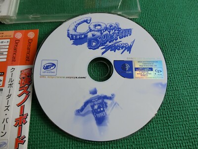 Cool Boarders Burn – Sega Dreamcast – Bon état – Jeu De Snowboard