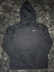 black dri fit hoodie