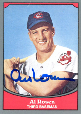 Al Rosen Autographed 1990 Pacific Card | eBay
