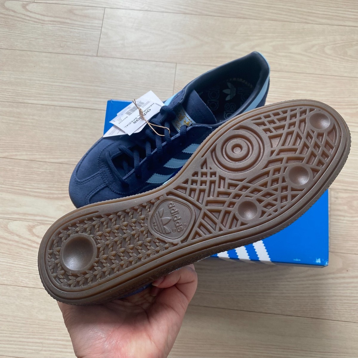 adidas Handball Spezial Collegiate Navy Mens Womens Sneakers