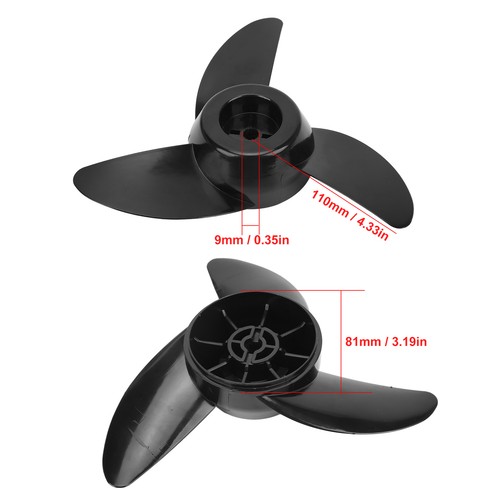 Ersatzpropeller für 46lbs Bootsmotor - Propeller für Schlauchboot Außenbordmotor - Bild 7 von 16