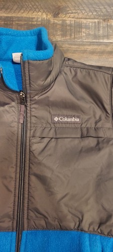Columbia Sportswear blue fleece jacket size 8 in boys - Picture 3 of 7