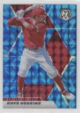 2021 Panini Mosaic Reactive Blue Mosaic Prizm Rhys Hoskins #3 ut4