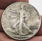 1945 Silver Walking Liberty Half Dollar Below Melt Value