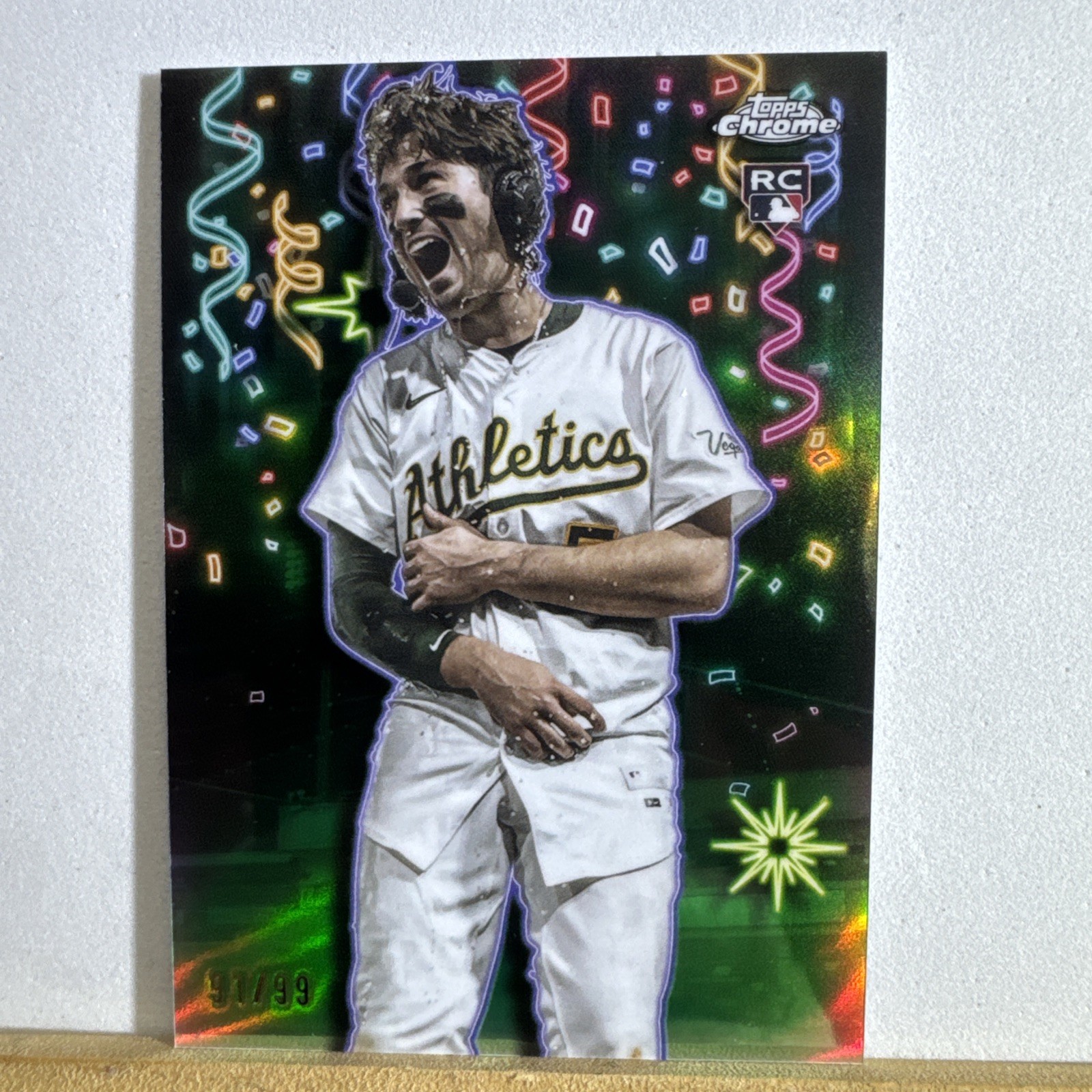 2025 Topps Chrome Update Celebracion Green Refractor #CT-16 RC Jacob Wilson /99
