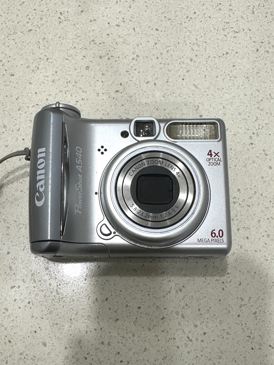 Canon Powershoot A540 6.OMP 4x Optical Zoom Digital Camera Tested
