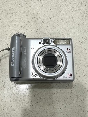 Canon Powershoot A540 6.OMP 4x Optical Zoom Digital Camera Tested