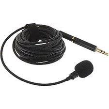 CAD PM201-U 0.125 in. PM201 TRRS Mini Lavalier Microphone Black