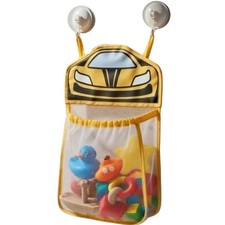 Race Car Bath Toy Organizer, Mesh Storage Bag for Kids