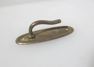 Vintage Window Blind Tie Old Hook Cord Hanger Curtain Brass Plated - £6each - Image 1 of 4