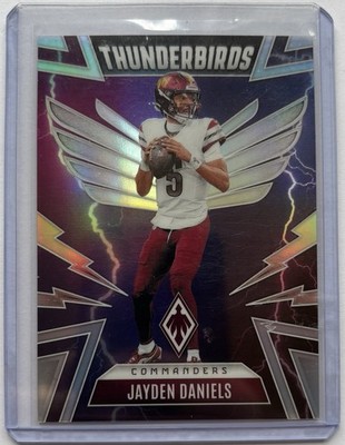 2025 Panini Phoenix Football - 50 - Jayden Daniels - Thunderbirds