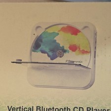 KC-816 Bluetooth CD Player with USB  AUX Connectivity, Vertical Design