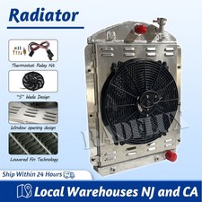 Radiatorshroud Fan For 1941-1946 Chevrolet Truck Pickup Small Block V8 Cc4146ch