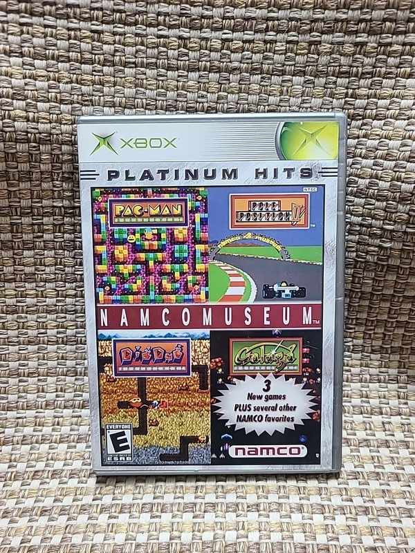 Namco Museum Microsoft Xbox Complete w/ Manual  Tested