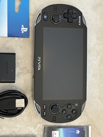Sony PS Vita PCH-1000 Complete In Box - Black 32GB Excellent Condition
