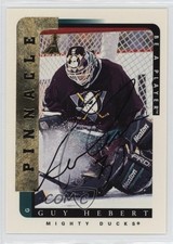 1996-97 Pinnacle Be A Player Auto Guy Hebert #61 Auto 1oo3