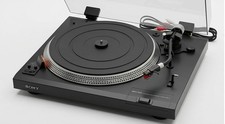SONY PS-11 Direct Drive Automatic Turntable Record Player 33/45 RPM Black Japan