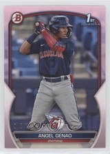 2023 Bowman Prospects Pink 48/175 Angel Genao #BP-140 7c7