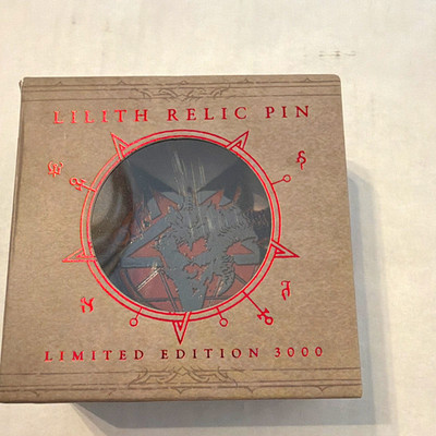 Blizzard Diablo IV Lilith Relic Pin Limited Edition 3000 Collectible Pin